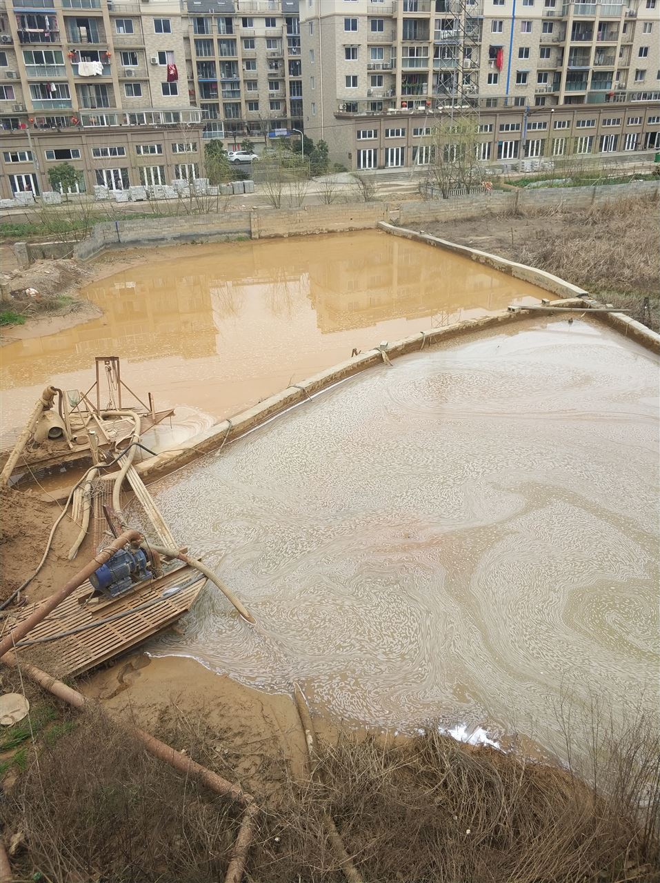 大安沉淀池淤泥清理-厂区废水池淤泥清淤